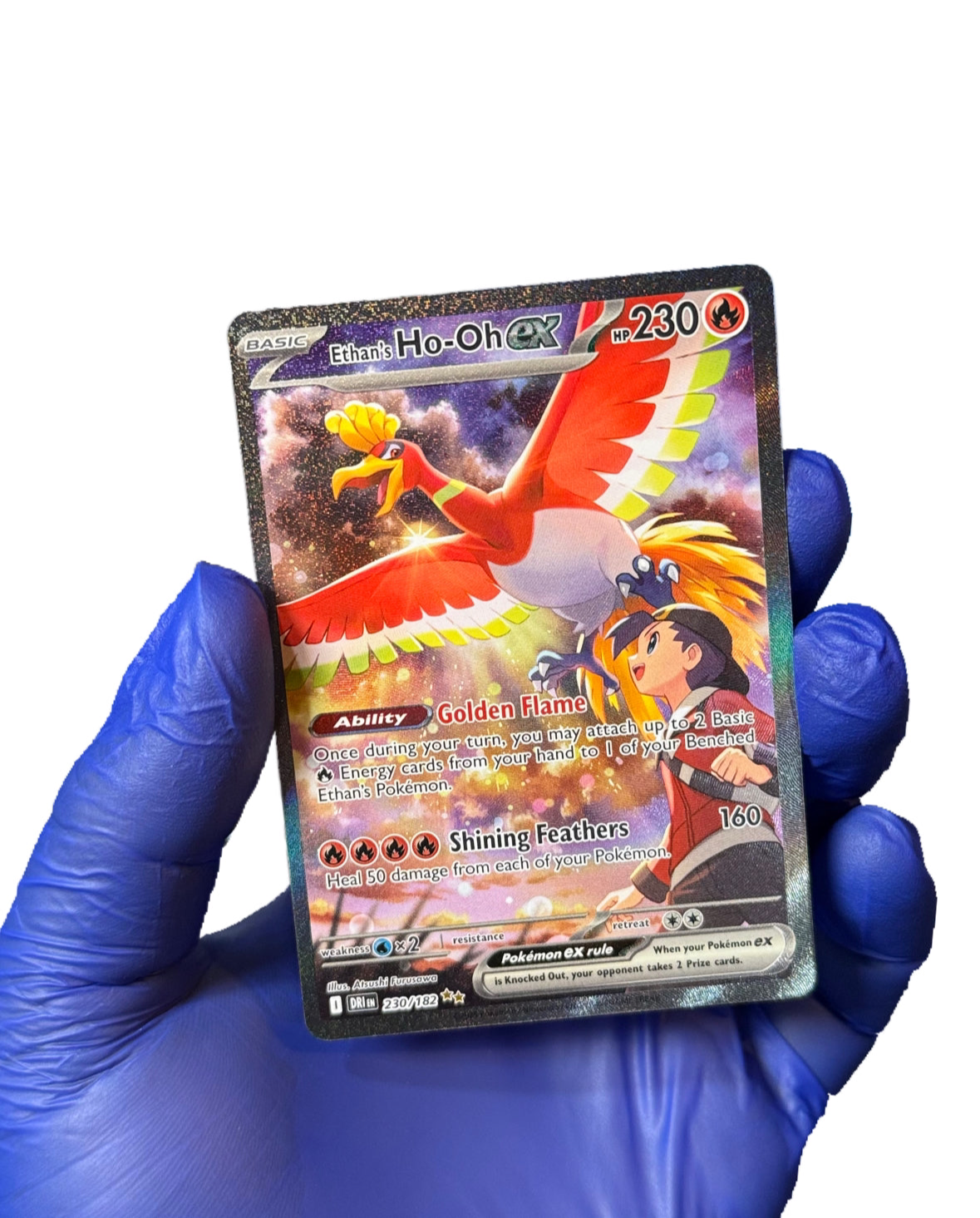 Ethan’s Ho Oh Ex SIR 230/182