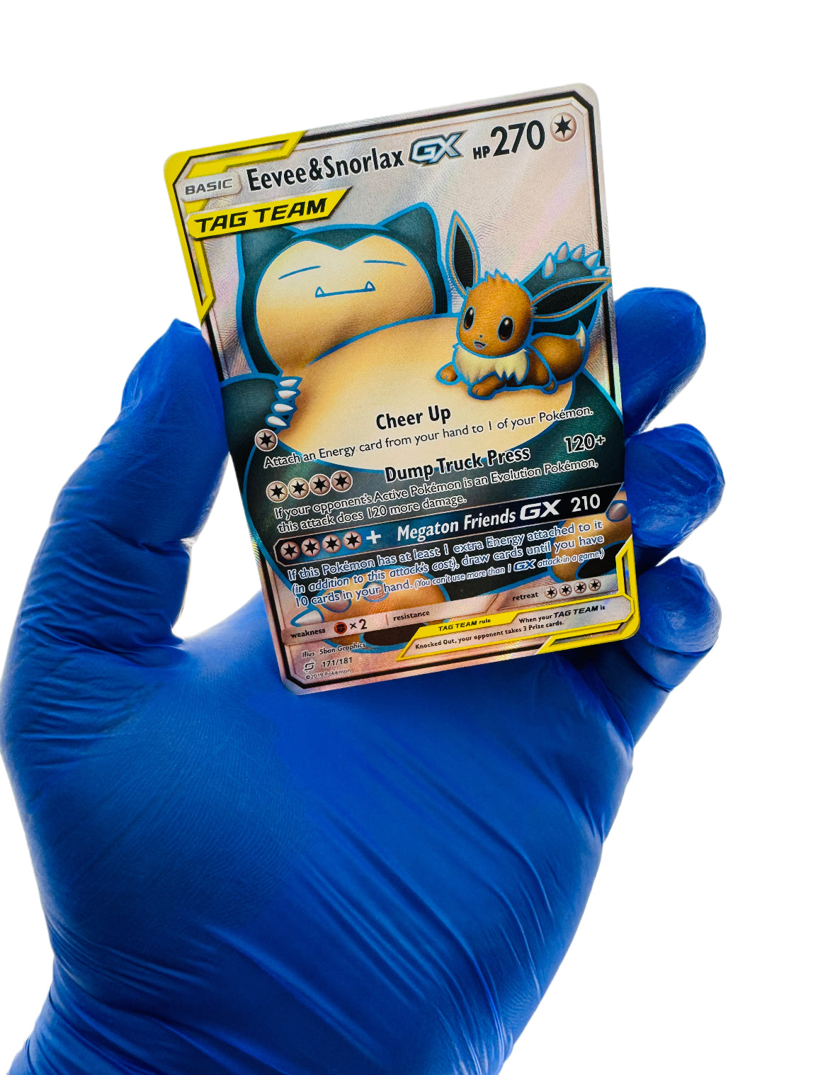 Eevee & Snorlax GX Tag Team Full Art