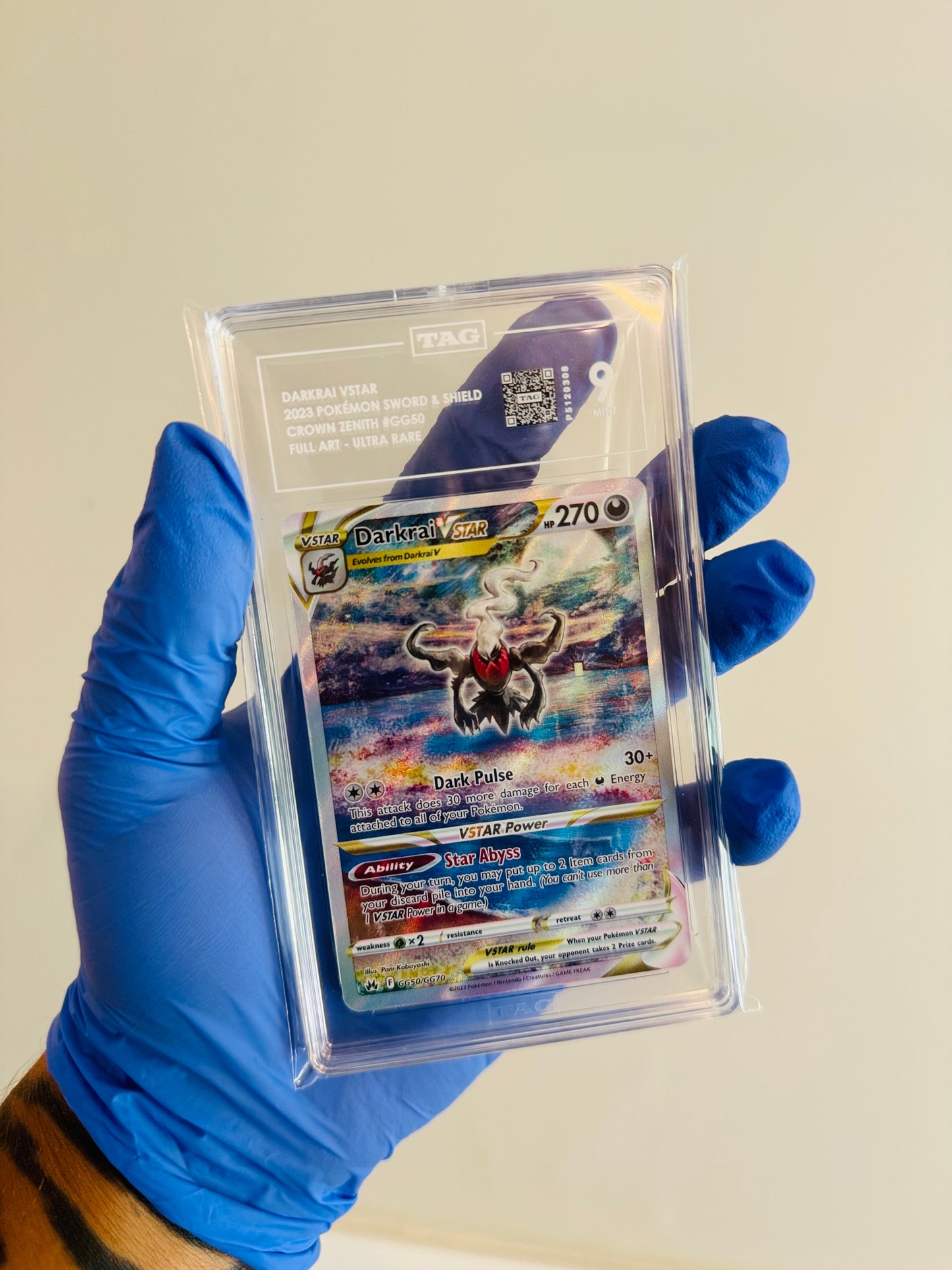 Darkrai Vstar Ultra Rare TAG 9 (MT)