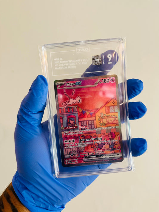 Mew Ex 151 UPC Promo TAG 9 (Mt)