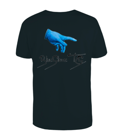 BlueGloveTCG Black Stamped T Shirt