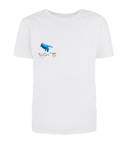 BlueGloveTCG White Stamped T Shirt