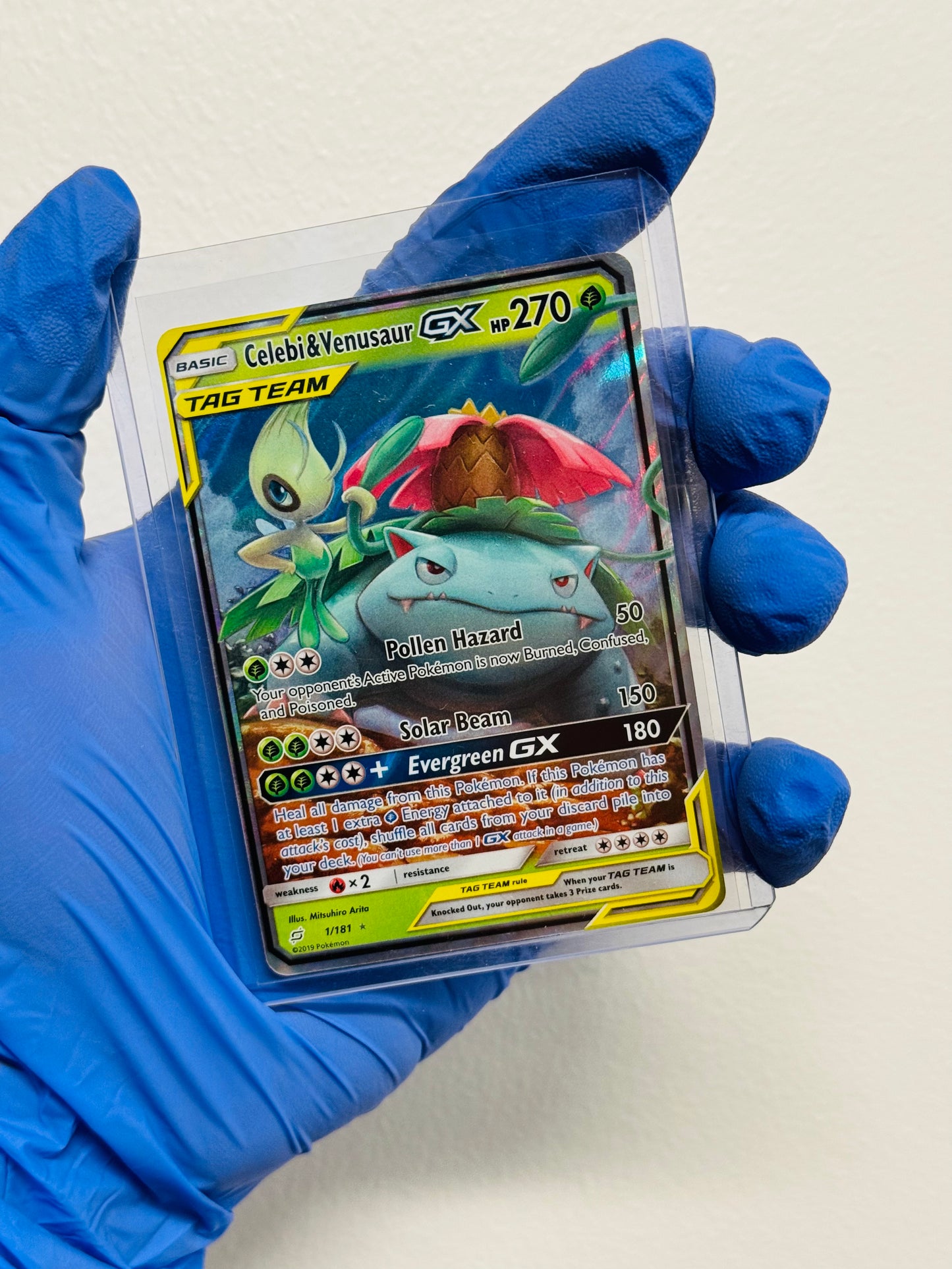 Celebi & Venusaur Gx Tag Team