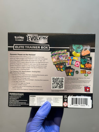 Pokemon Evolving Skies ETB Set (Espeon box)