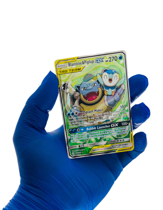 Blastoise & Piplup GX Tag Team