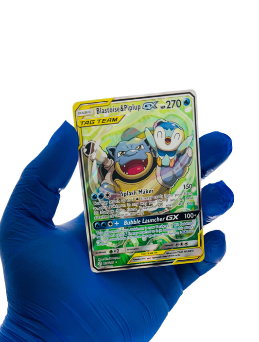 Blastoise & Piplup GX Tag Team