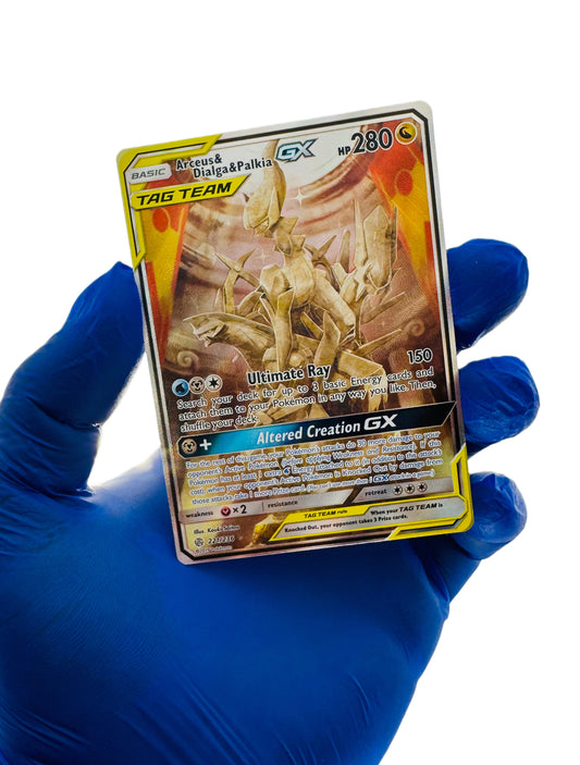 Arceus & Dialga & Palkia GX Tag Team