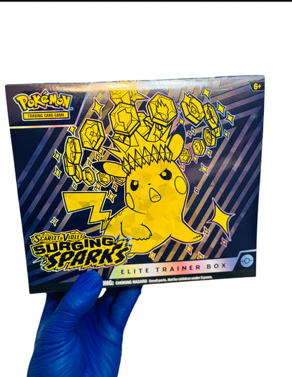 Pokemon Surging Sparks Elite Trainer Box -SV8 ETB