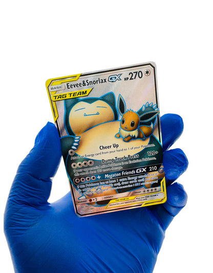 Eevee & Snorlax GX Tag Team Full Art