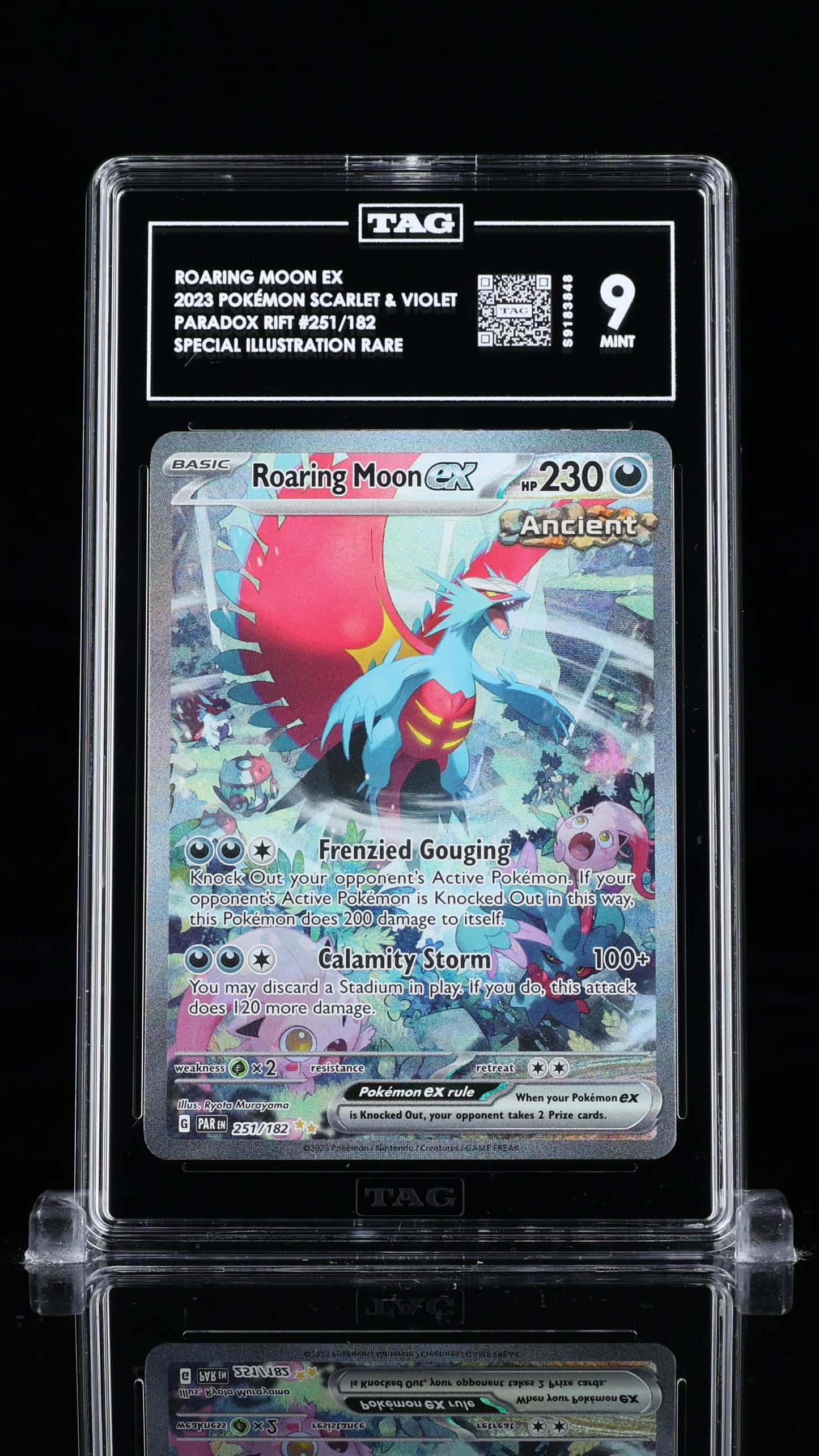 Roaring Moon Ex Special Illustration TAG 9 (MT)