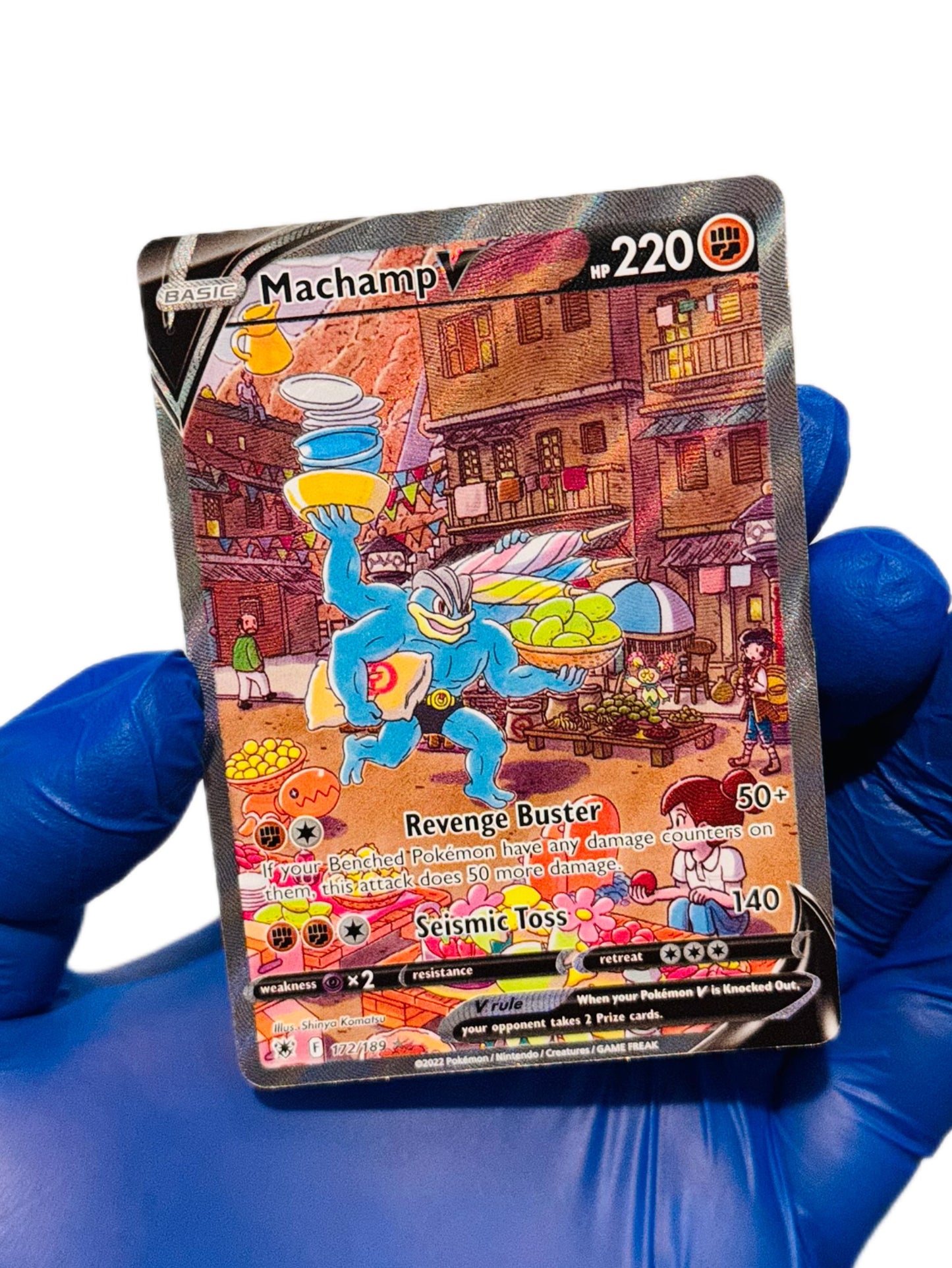 Machamp V (Alt Art) 172/189