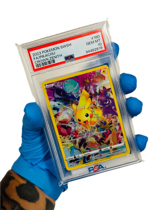 Pikachu Full Art PSA 10