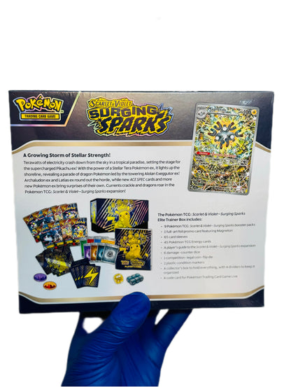 Pokemon Surging Sparks Elite Trainer Box -SV8 ETB