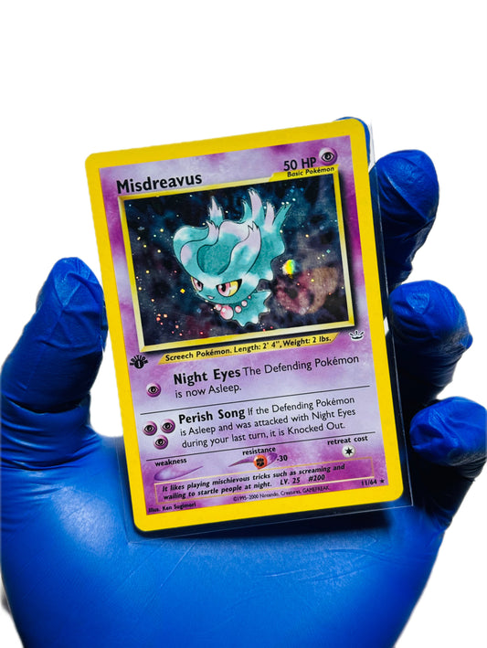 1st Edition Misdreavus Holo