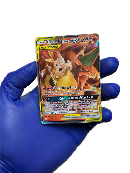 Charizard & Braixen Gx Tag Team