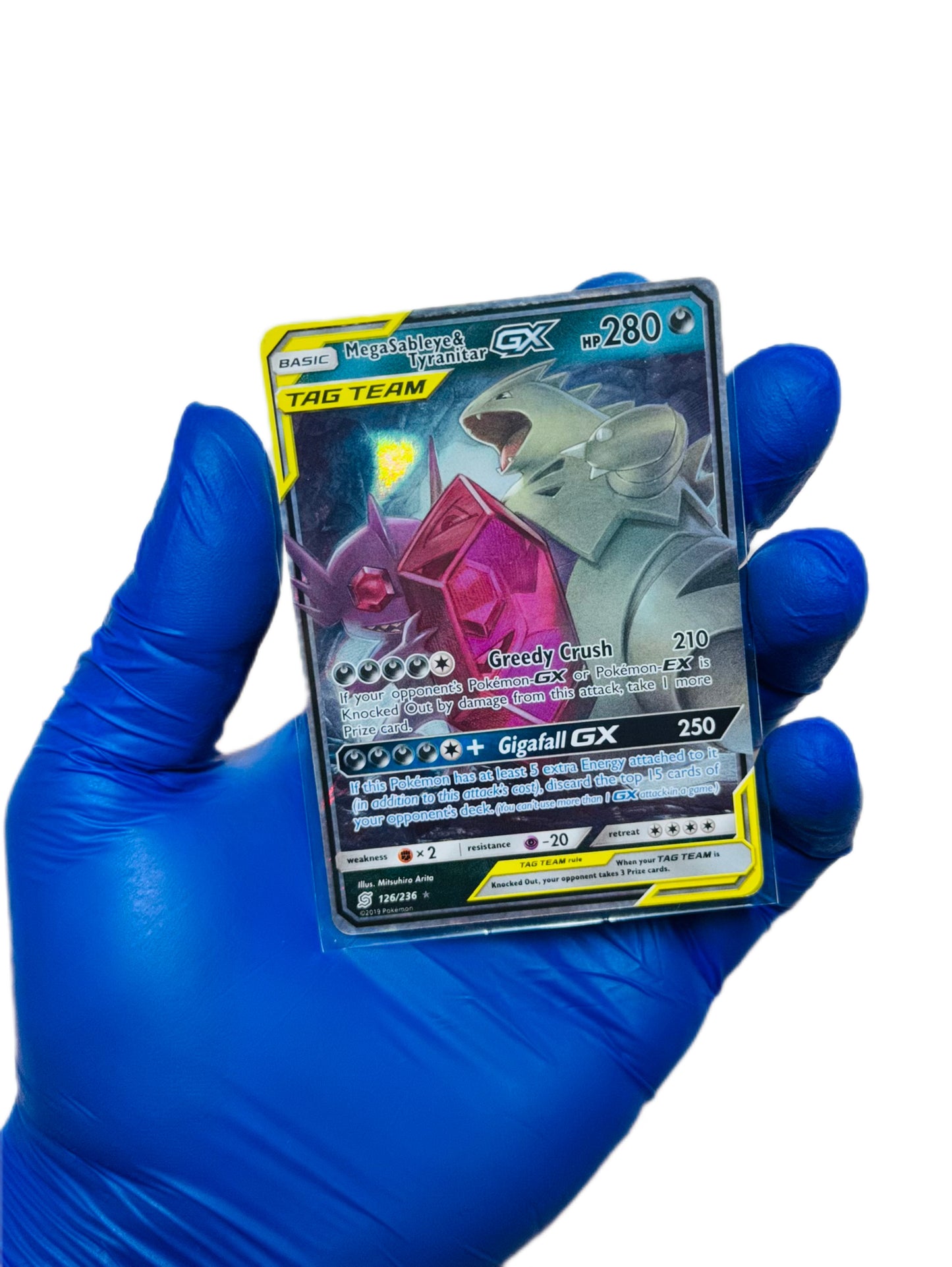 Mega Sableye & Tyrinitar GX Tag Team