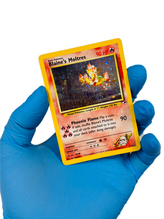 Blaine’s Moltres Holo Gym Challenge