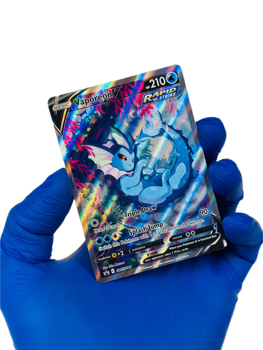 Vaporeon V Alt Art Black Star Promo