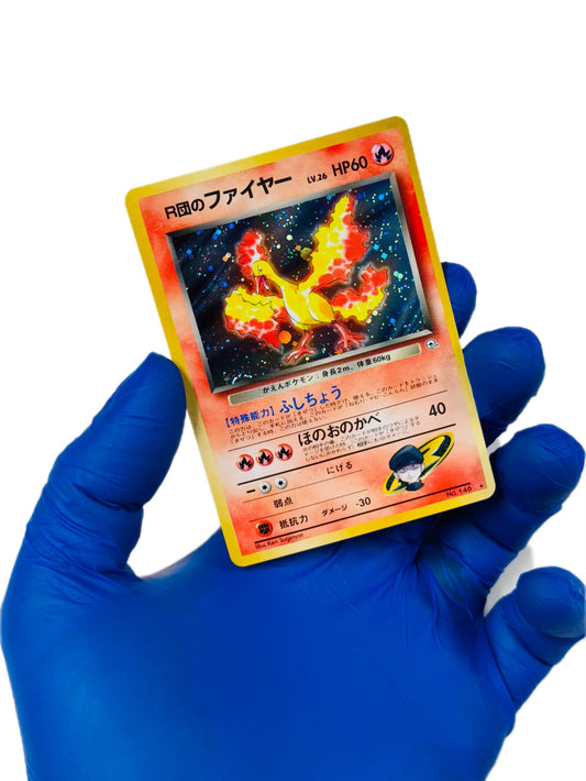 Rockets Moltres Gym Leaders Holo