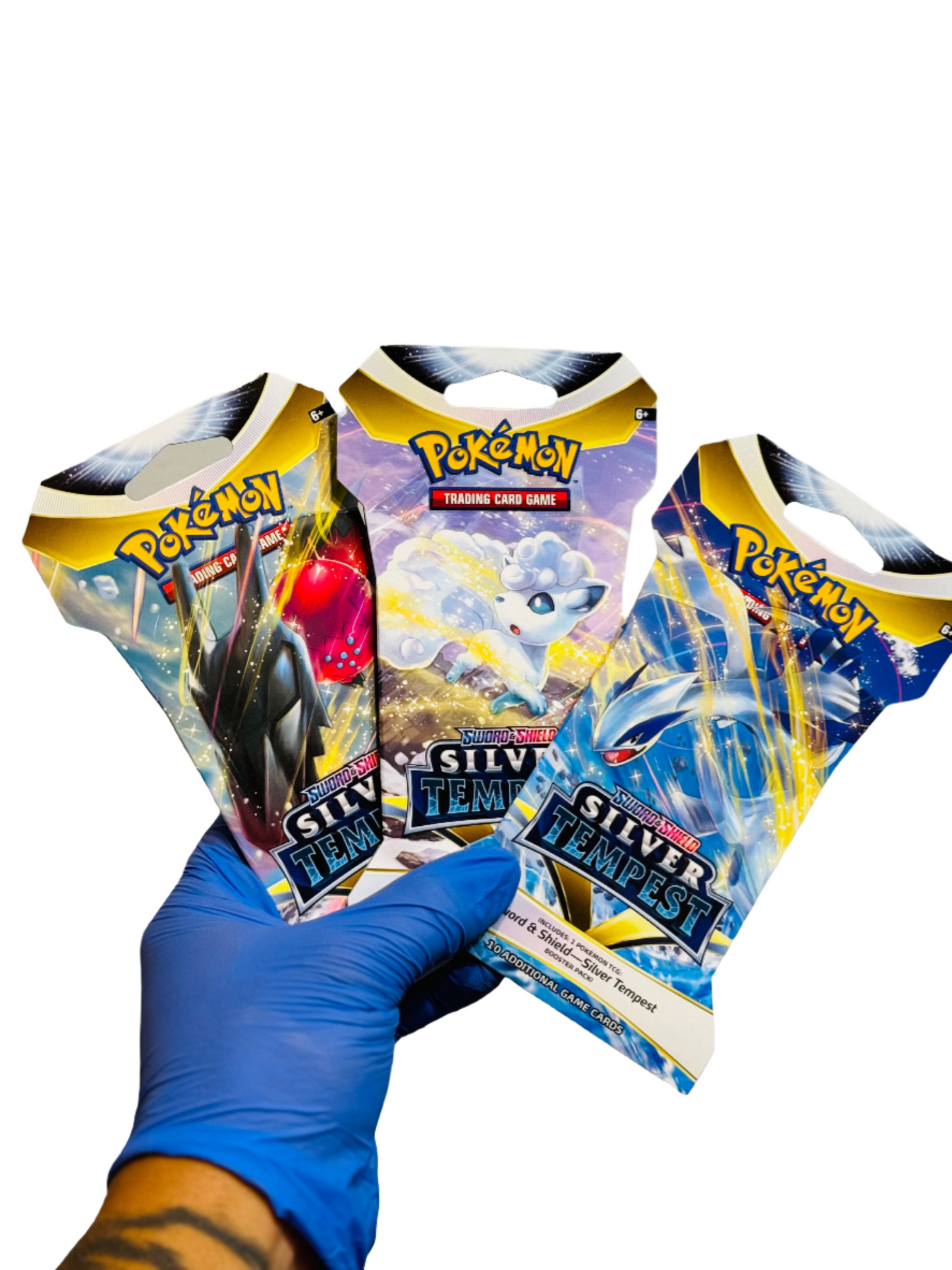 Silver Tempest Sleeve Booster Packs